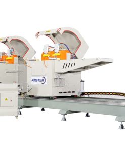 máy cắt nhôm 2 đầu mâm xoay F500 CNC