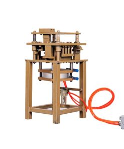 Máy đột dập nhôm Việt pháp, hệ 55 vát cạnh – 14 dao hơi3